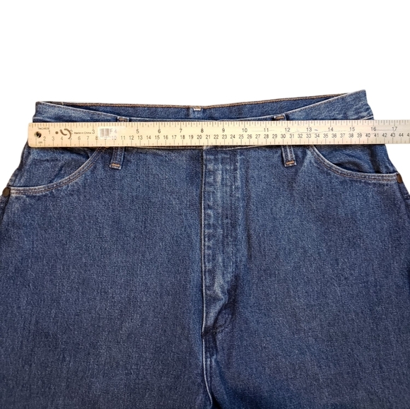 Vintage Wrangler High Rise Bareback Western Jeans 32x32 - Picture 6 of 7